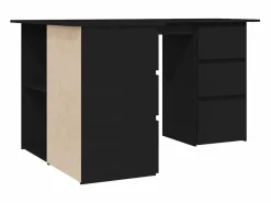 Escritorio Rinconero|Escritorio Tradicional|Escritorio de esquina 145x100x76 cm Madera de ingeniería