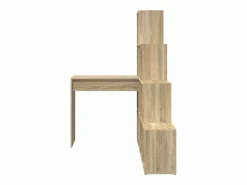 Clicnbuy Escritorio Rinconero|Escritorio de Esquina Roble Sonoma 101.5 x 149.5 x 149.5 cm
