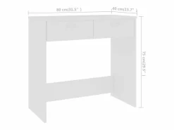 Escritorio de madera contrachapada 80x40x75 cm^Clicnbuy Hot