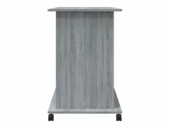 Clicnbuy Mesa De Ordenador|Escritorio de madera contrachapada Sonoma 80x50x75 cm