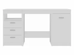 Escritorio de madera contrachapada 140x50x76 cm ES371869^ Discount