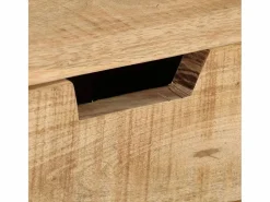 vidaxl Escritorio Tradicional|Escritorio de madera de mango rugosa 100x45x90 cm