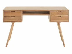 Escritorio de madera teca maciza^BERAH GETAH Best