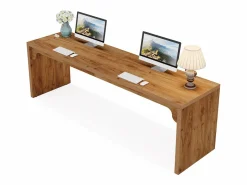 Tribesigns Mesa De Ordenador|Escritorio de ordenador de 180 cm de largo, escritorio de madera extra largo para puesto de trabajo