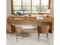 Tribesigns Mesa De Ordenador|Escritorio de ordenador de 180 cm de largo, escritorio de madera extra largo para puesto de trabajo