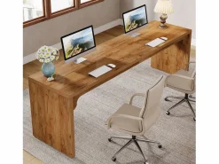 Tribesigns Mesa De Ordenador|Escritorio de ordenador de 180 cm de largo, escritorio de madera extra largo para puesto de trabajo