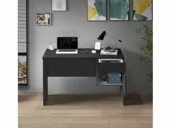 Escritorio Easy con 1 puerta y 1 cajón, color antracita mate, 110 x 50 x 75 cm Gris antracita Best