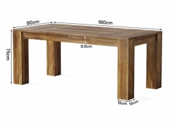 Tribesigns Mesa De Ordenador|Escritorio ejecutivo de 160 cm, gran escritorio de oficina para computadora, simple mesa de trabajo para escribir
