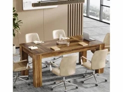 Tribesigns Mesa De Ordenador|Escritorio ejecutivo de 160 cm, gran escritorio de oficina para computadora, simple mesa de trabajo para escribir