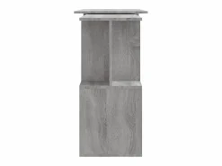 Clicnbuy Escritorio Rinconero|Escritorio esquina madera contrachapada Sonoma 200x50x76cm