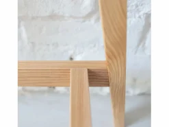 Escritorio esquinero con cajón 115x85cm Luka | Patas de fresno | Lado derecho Blanco Best