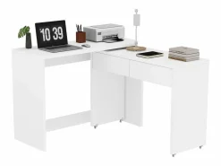 Escritorio extensible 110×40×78 cm - combinación flexible - con ruedas - certificado FSC -^ModernLuxe Sale