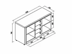 Escritorio extensible con tablero giratorio 360° en MDF natural y negro - PAVELO^Vente-unique Discount