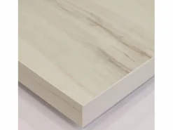 Skraut Home Consola Escritorio|Escritorio Extensible, 99x90x35cm, retractil, Oficina o Estudio, veteado
