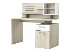 Escritorio Malicia Altillo y Cajón Roble Mate 122x123x60 cm^ Sale