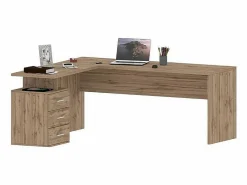 Escritorio moderno de madera 3 cajones New Selina WD^Web furniture Discount