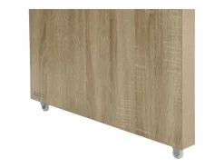 Vente-unique Escritorio Rinconero|Escritorio Tradicional|Escritorio modular MDF color roble tablero 360° - NICEPHORE II