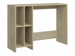 Escritorio notebook contrachapado roble Sonoma 102,5x35x75 cm^Clicnbuy Outlet