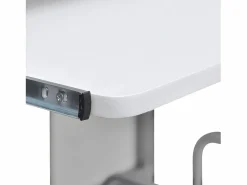 Clicnbuy Escritorio ordenador madera contrachapada 110x52x88,5 cm Blanco Hot