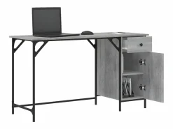 Escritorio ordenador madera ingeniería Sonoma 131x48x75 cm^Clicnbuy Outlet
