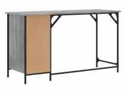 Escritorio ordenador madera ingeniería Sonoma 131x48x75 cm^Clicnbuy Outlet