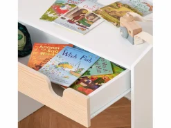 Homcom Escritorio para niños 70x50x75 cm Blanco Discount