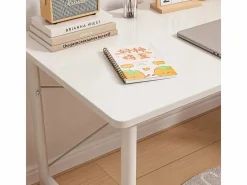 ESCRITORIO PARA ORDENADOR JUVENIL MESA BLANCA MODERNA GRANDE 100 CM Blanco Sale