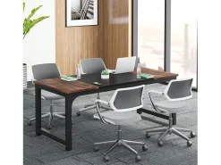 Tribesigns Mesa De Ordenador|Escritorio para portátil, Mesa, Escritorio para teletrabajo, Puesto de trabajo para oficina, 180 x 80 x 75 cm