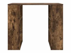 Clicnbuy Escritorio Tradicional|Escritorio Roble ahumado 90 x 50 x 75 cm Madera contrachapada
