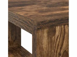 Clicnbuy Escritorio Tradicional|Escritorio Roble ahumado 90 x 50 x 75 cm Madera contrachapada