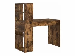 Escritorio Roble ahumado 113 x 54 x 120 cm Madera de ingeniería^vidaxl Sale