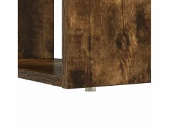 Escritorio Roble ahumado 113 x 54 x 120 cm Madera de ingeniería^vidaxl Sale