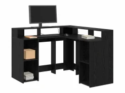 Escritorio Roble 130 x 130 x 91 cm Madera contrachapada^Clicnbuy Clearance
