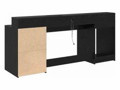 vidaxl Escritorio Secreter|Escritorio Roble 200 x 55 x 91 cm Madera contrachapada