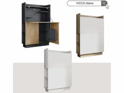 Vicco Escritorio secretario 85x27x118.9 alena Blanco Discount