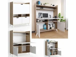Vicco Escritorio Secreter|Escritorio secretario sonoma 110x45x140 berdi