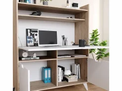 Vicco Escritorio Secreter|Escritorio secretario sonoma 110x45x140 berdi