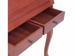 Escritorio secreter madera maciza de caoba marrón 78x42x103 cm^Clicnbuy Hot