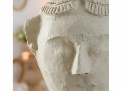 Made In Meubles Estatua|Escultura de busto de mujer en papel maché Ambroise - Obra de arte contemporánea e intemporal