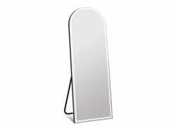 Vente-unique Espejo|Espejo arco con pie y leds, L. 60 x Al. 150 cm, , DAELYA