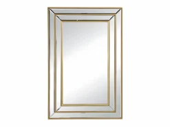 Espejo biselado BAKOU - madera de eucalipto - 60 x 90 cm -^OZAIA Sale