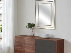 Espejo biselado BAKOU - madera de eucalipto - 60 x 90 cm -^OZAIA Sale