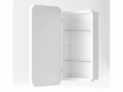 Espejo de baño - Mueble con espejo - Estante regulable - 76 x 51 cm -^ Best