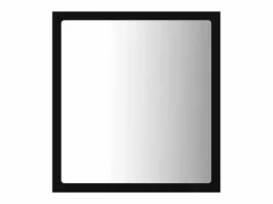 Espejo de baño acrílico brillo 40x8,5x37 cm ES162411 Negro Discount