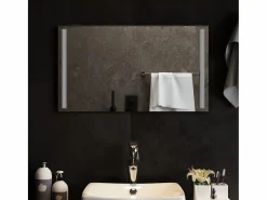 Accesorios De Cuarto De Baño|Espejo De Cuarto De Baño|Espejo de baño con LED 70x40 cm ES872871