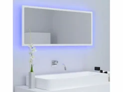 Espejo de baño LED acrílico 100x8,5x37 cm ES254966 Blanco Online