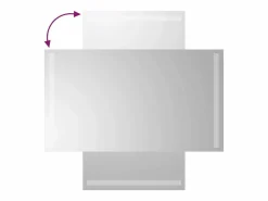 Espejo de baño LED 40x70 cm^ Clearance