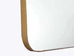 OZAIA Espejo De Pared|Espejo|Espejo de baño rectangular con borde , 50x80cm, DEMETRIA