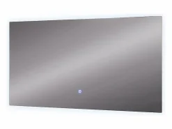Vicco Accesorios De Cuarto De Baño|Espejo De Cuarto De Baño|Espejo de baño vidrio 100x50x2.8 miral