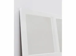 DECOWOOD Espejo De Pared|Espejo|Espejo de madera color de 90x90cm - LISBOA -